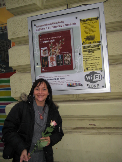 Prezentazione del mio primo libro a Brno, 23.10.2009